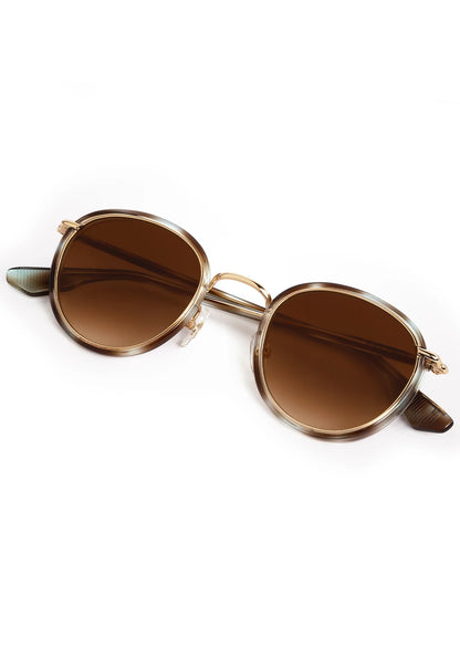 Tate in Aquamarine Tortoise 18K by Krewe