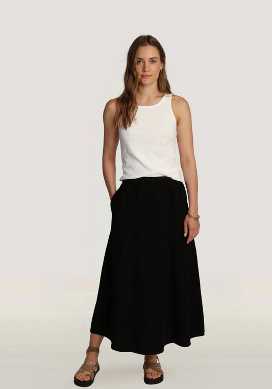 Tenley Skirt in Black by Dylan