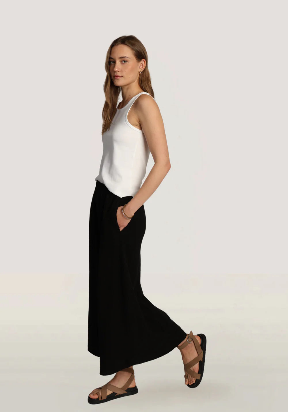 Tenley Skirt in Black by Dylan
