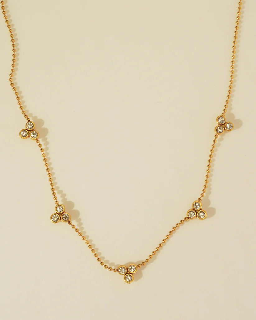 Trikala Necklace in gold by Kozakh