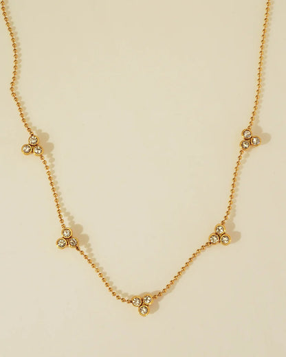 Trikala Necklace in gold by Kozakh