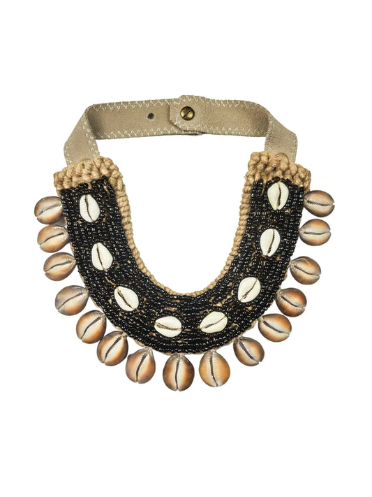 Cowrie Collar Necklace Edition 19 by Twine & Twig