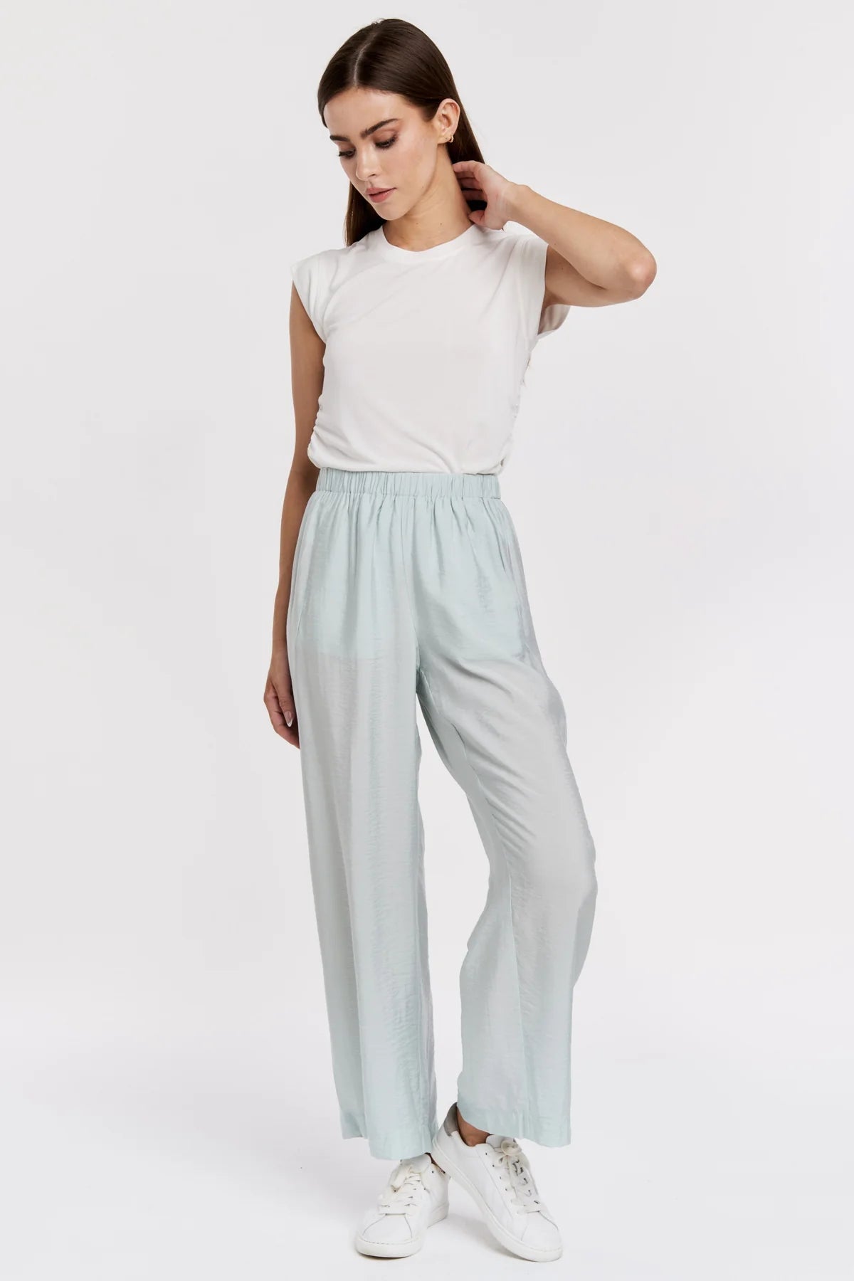 Paris Pant in aquamarine by Another Love