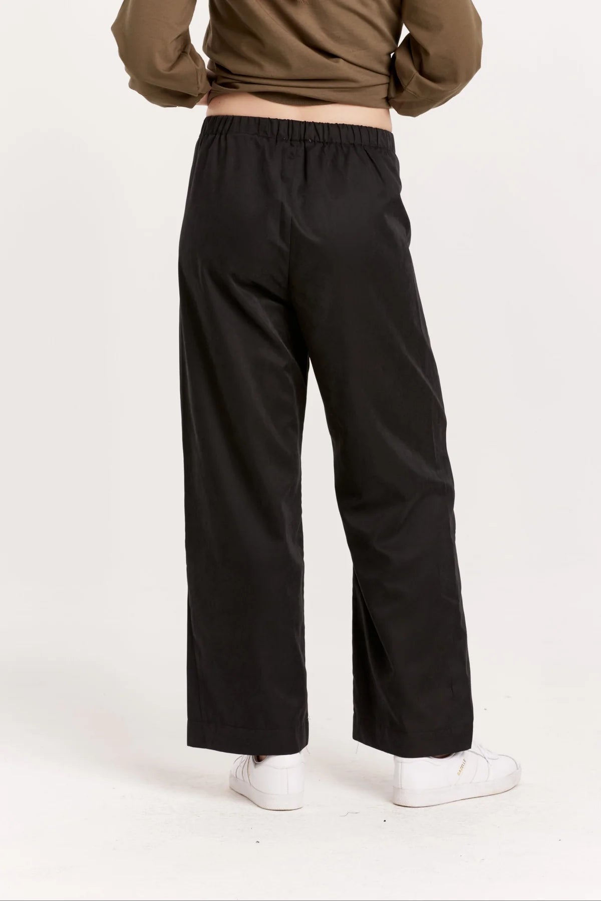 ★★ ★★ Paris Pants T22E7WPC504WL1W20 Paris Wide Leg Pant in black by Another Love – SavVy