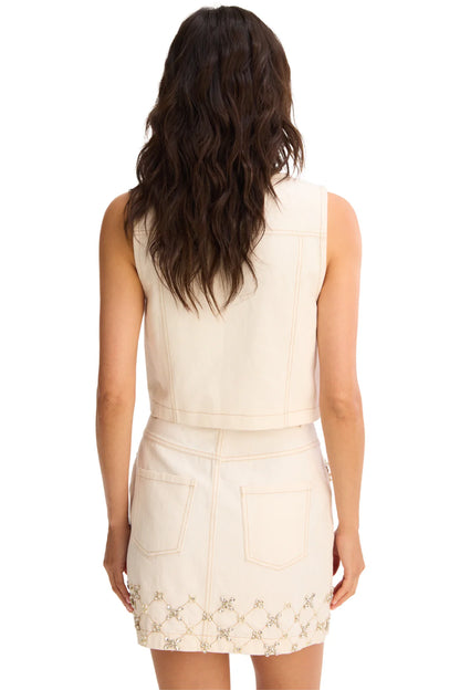 Andie Vest in off-white by Allison