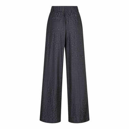 Animal Print Trousers in charcoal by Esqualo