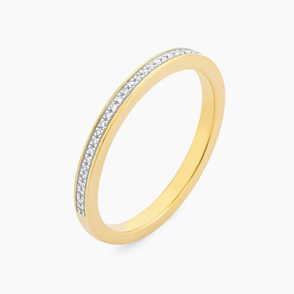 My Favorite Cuban Stackable Ring in gold (size 7.5) by Ella Stein