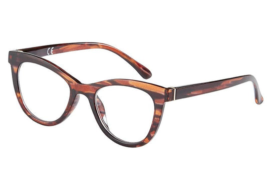 Blair Reading Glasses: Brown / +2.75