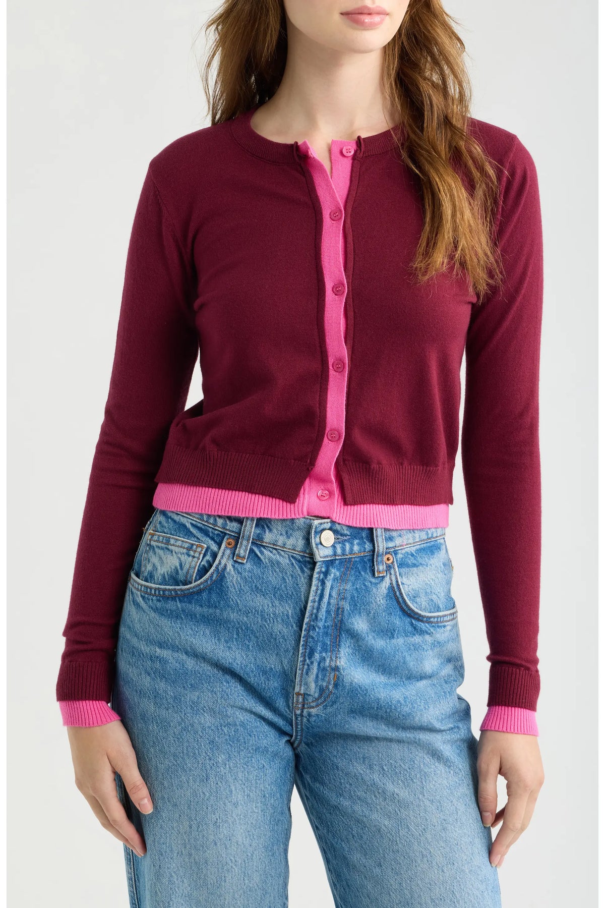 Zeppelin in wine with fuschia by Deluc