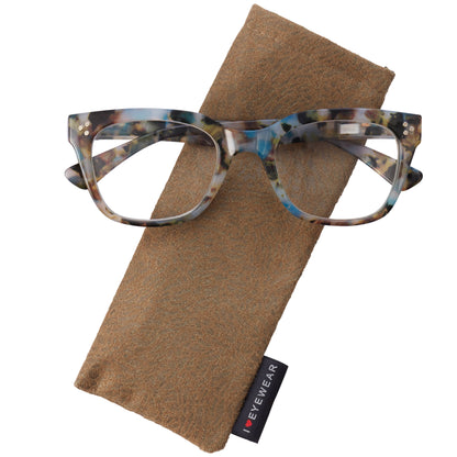 Sangria Reading Glasses: Brown / +2.5