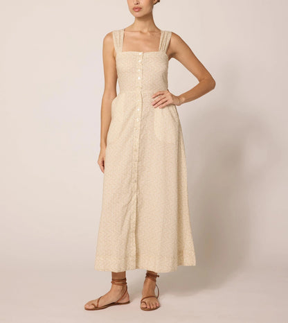 Amada Ankle Dress in Rialto Print by Cleobella