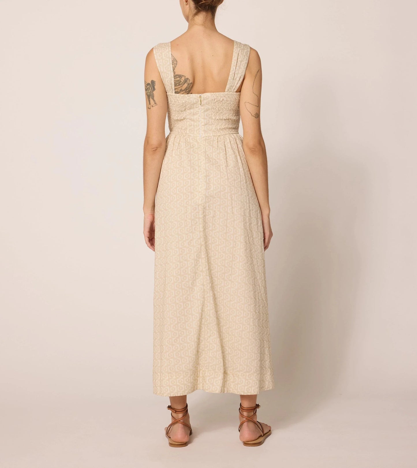 Amada Ankle Dress in Rialto Print by Cleobella