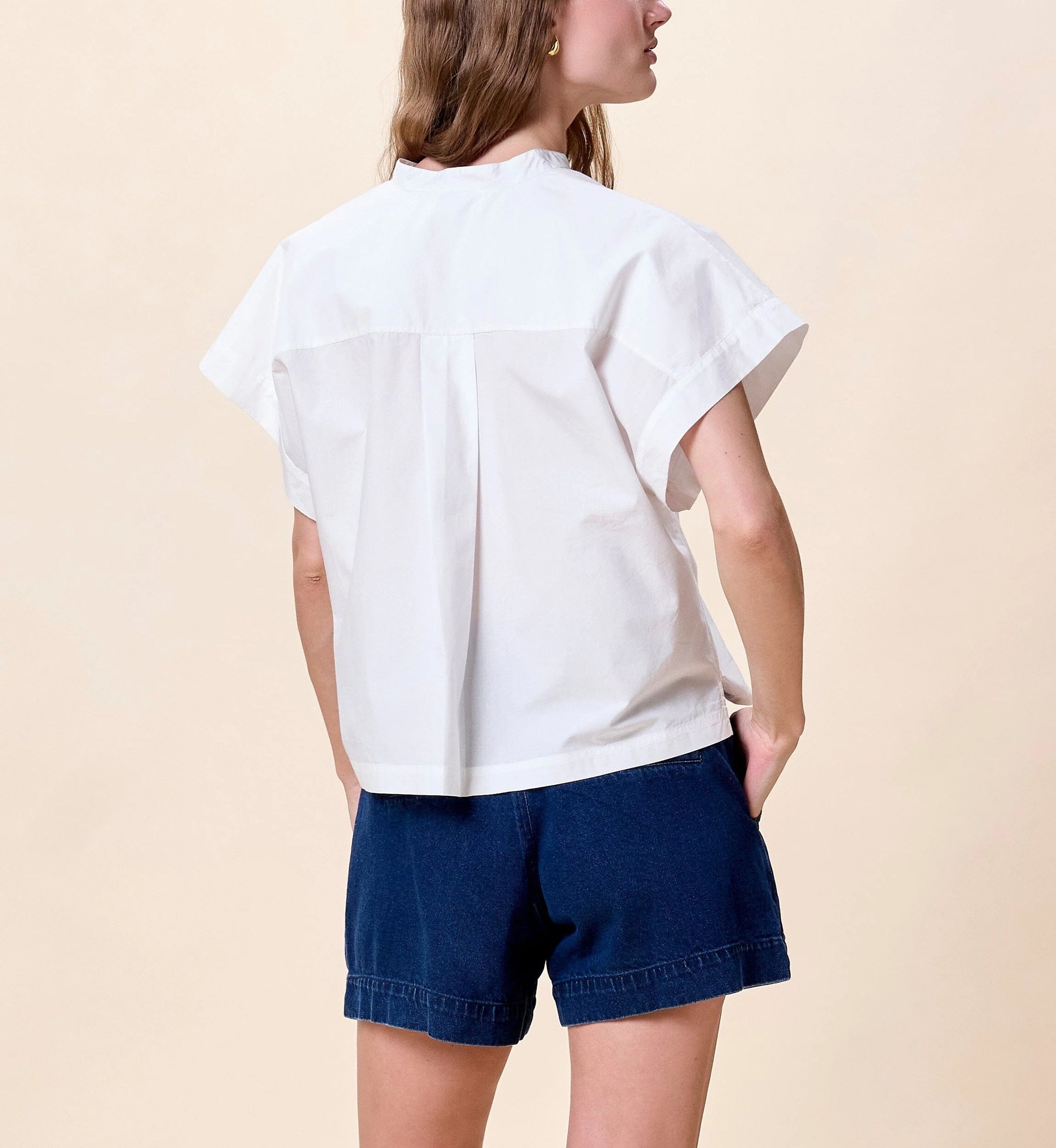 Ariel Bird Blouse in white by Cleobella – SavVy | Retail Therapy