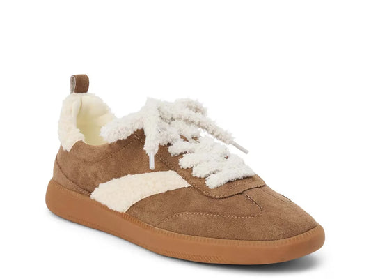 Wylder Shearling Sneakers in taupe by Matisse