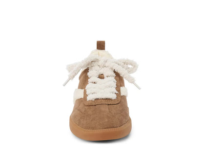 Wylder Shearling Sneakers in taupe by Matisse