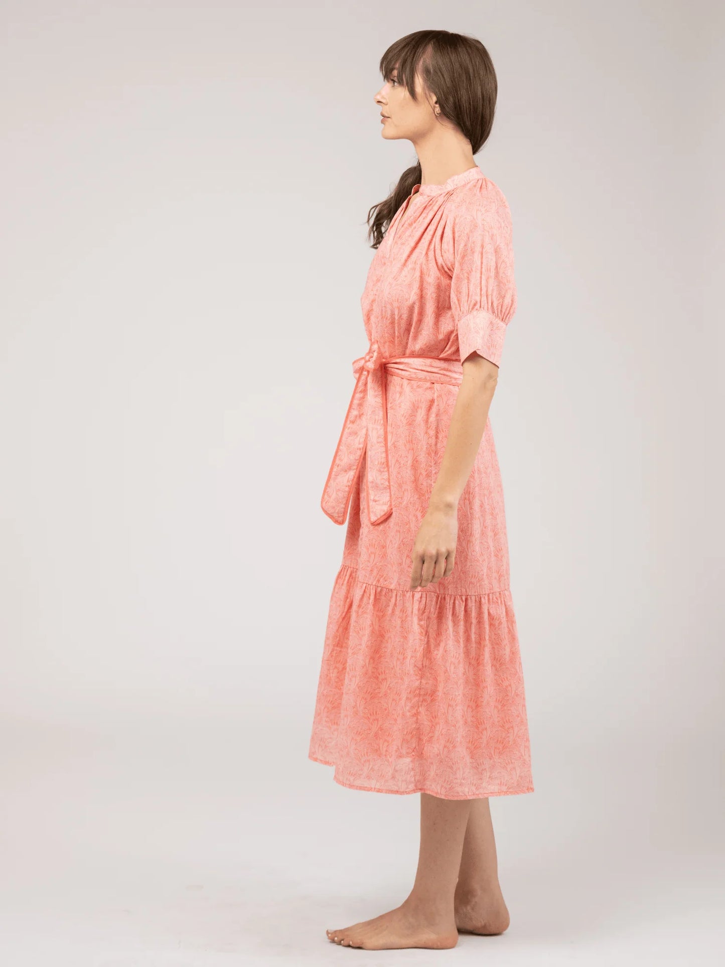 Jane Swirl Dress in pink by Beau & Ro
