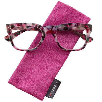 Sangria Reading Glasses: Brown / +2.5