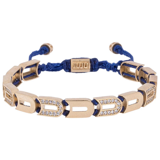 Route Bracelet in blue by JUJU