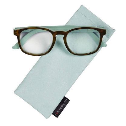 Malibu Reading Glasses: Mint / +2.25