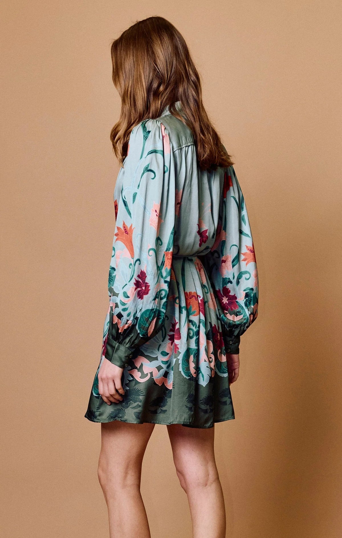 Charisma Mini Dress in lys print by Cleobella