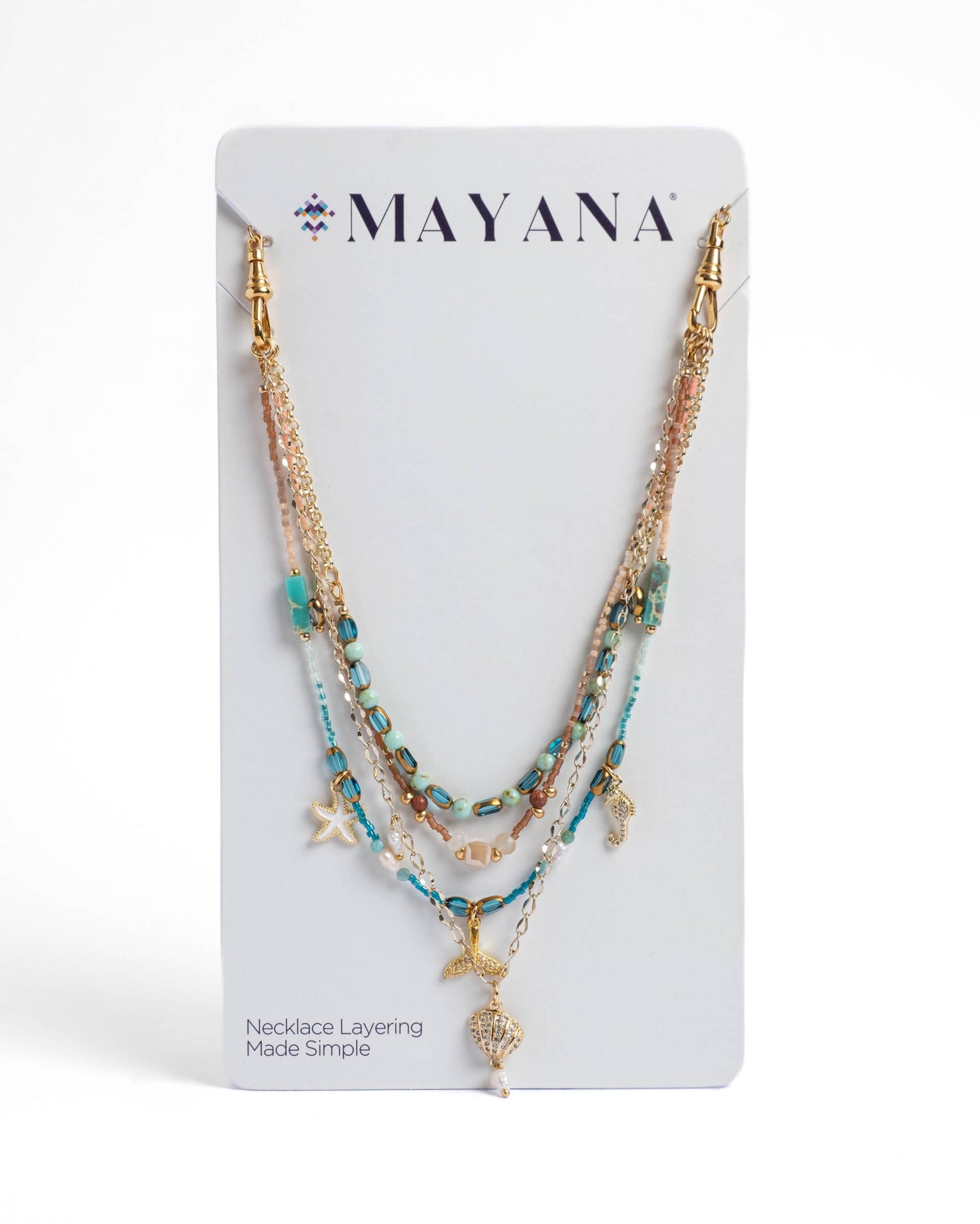 Beaded Interchangeable Necklace Layering Set/4 (Celestial)