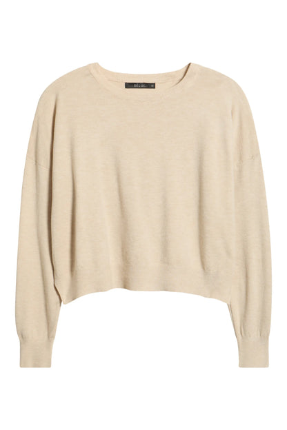 Polly Sweater in greige by Deluc