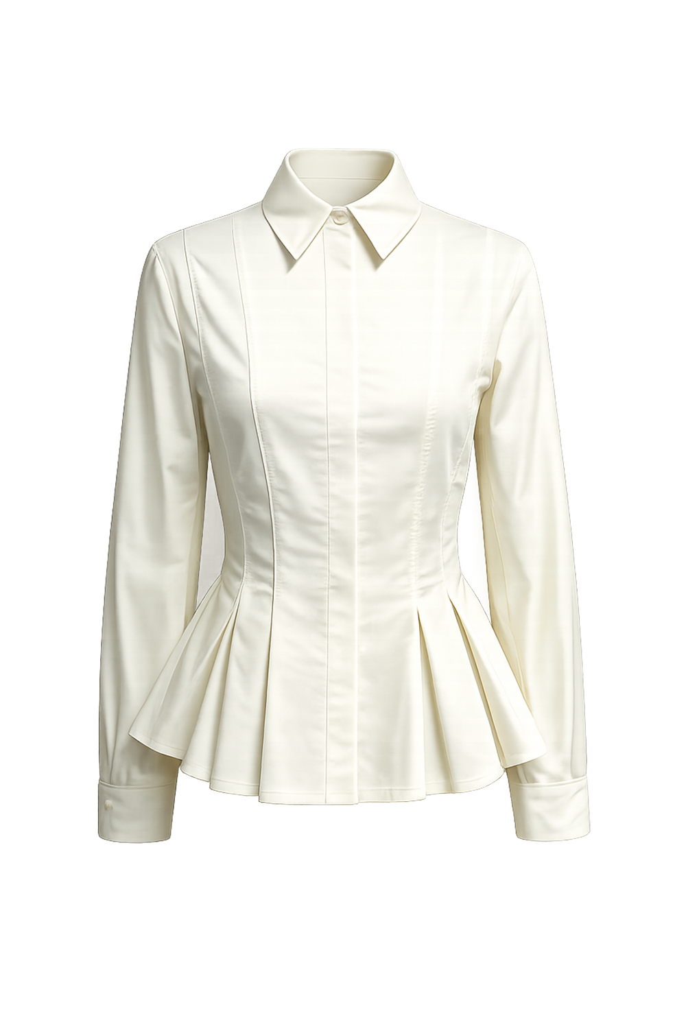 Movela Shirt in ecru by Exquise
