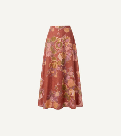 Ellis Maxi Skirt in sylvaine print by Cleobella
