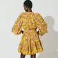 Elvia Mini Dress in evora print by Cleobella