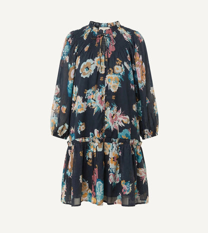 Emmanuelle Mini Dress in vitet floral print by Cleobella