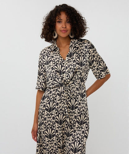 Midi Dress in city sign print by Esqualo