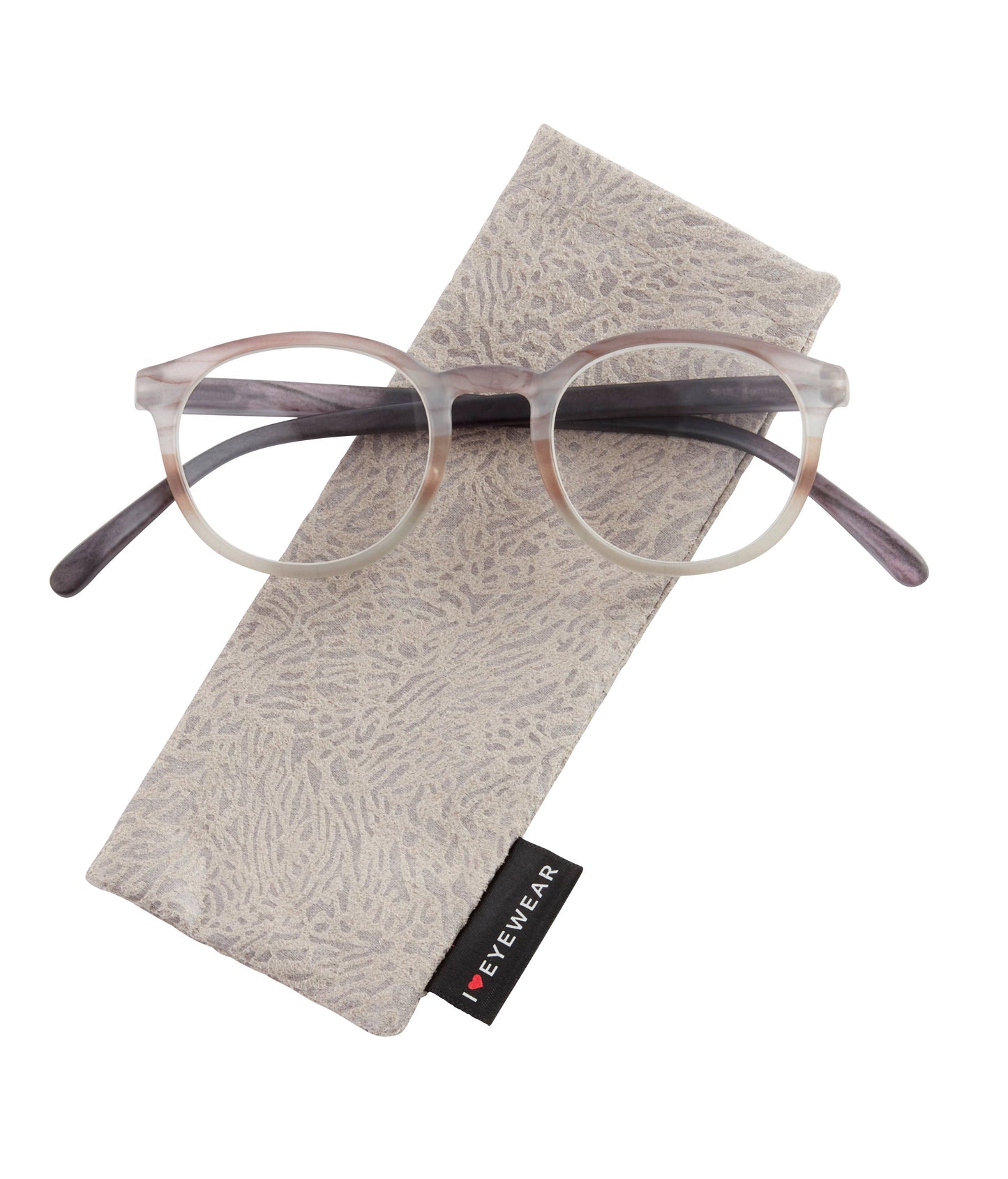 Fulton Reading Glasses: Brown / +2.75