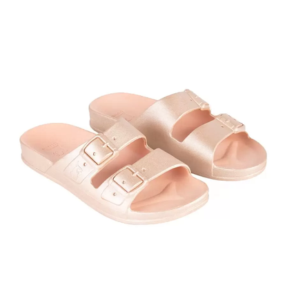 Baleia Sandals in nude by Cacatoes