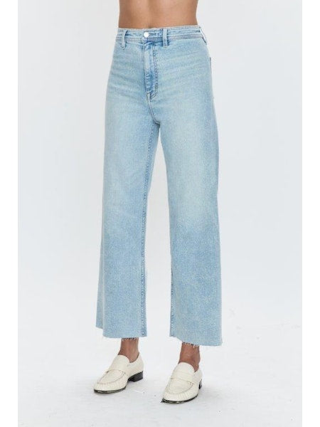Penny High Rise Wide Leg Crop in collective by Pistola