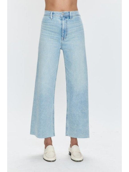 Penny High Rise Wide Leg Crop in collective by Pistola