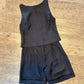 Linen Bermuda Short in black by Haris Cotton