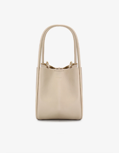 Hollace Mini Tote in cream by Remi & Reid