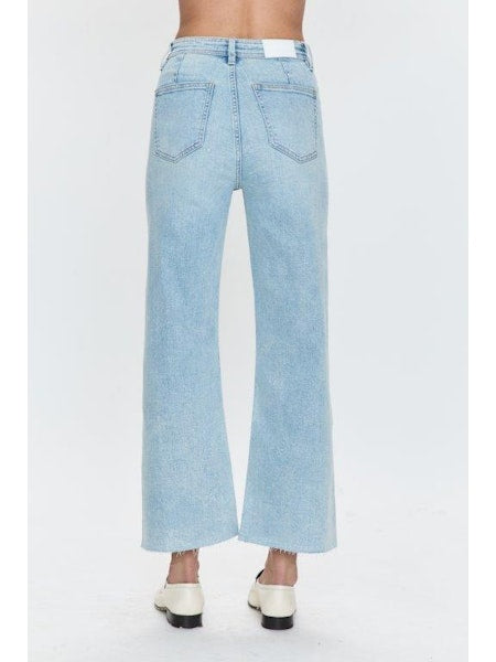 Penny High Rise Wide Leg Crop in collective by Pistola
