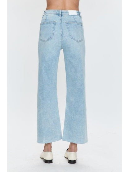 Penny High Rise Wide Leg Crop in collective by Pistola
