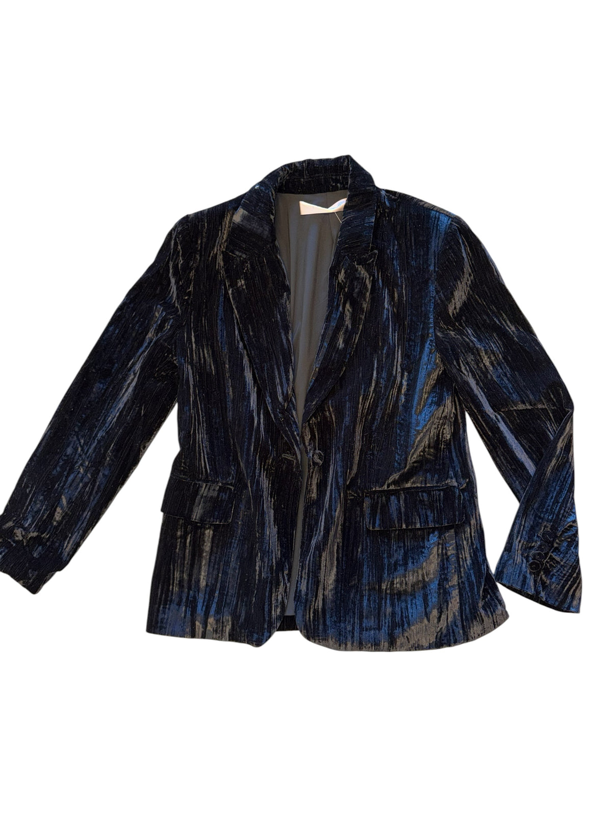 Velvet Blazer in black by Esqualo