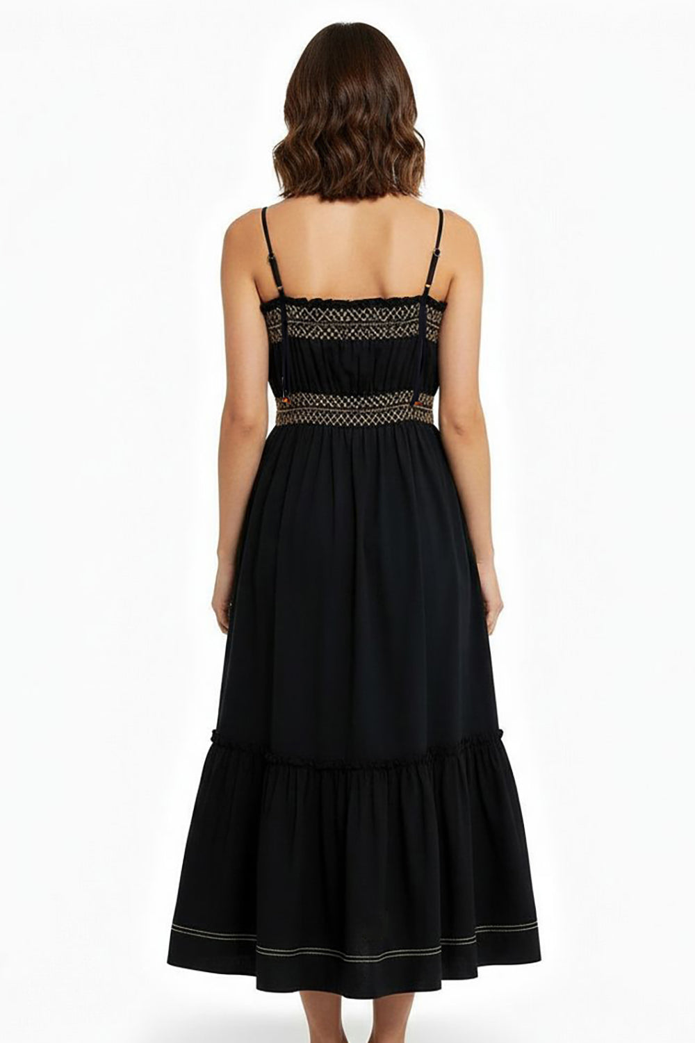 Bertille Dress in black by Exquise