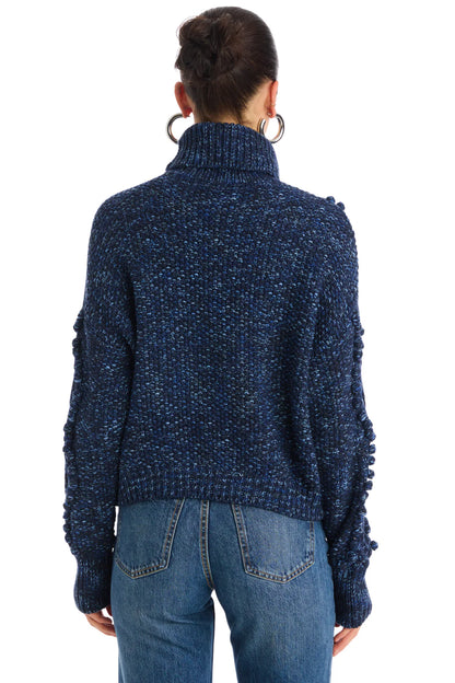 Daphne Sweater in midnight space dye by Allison