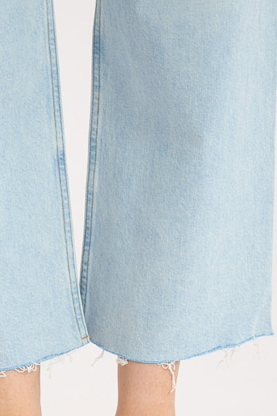 Penny High Rise Wide Leg Crop Jean in eternal by Pistola
