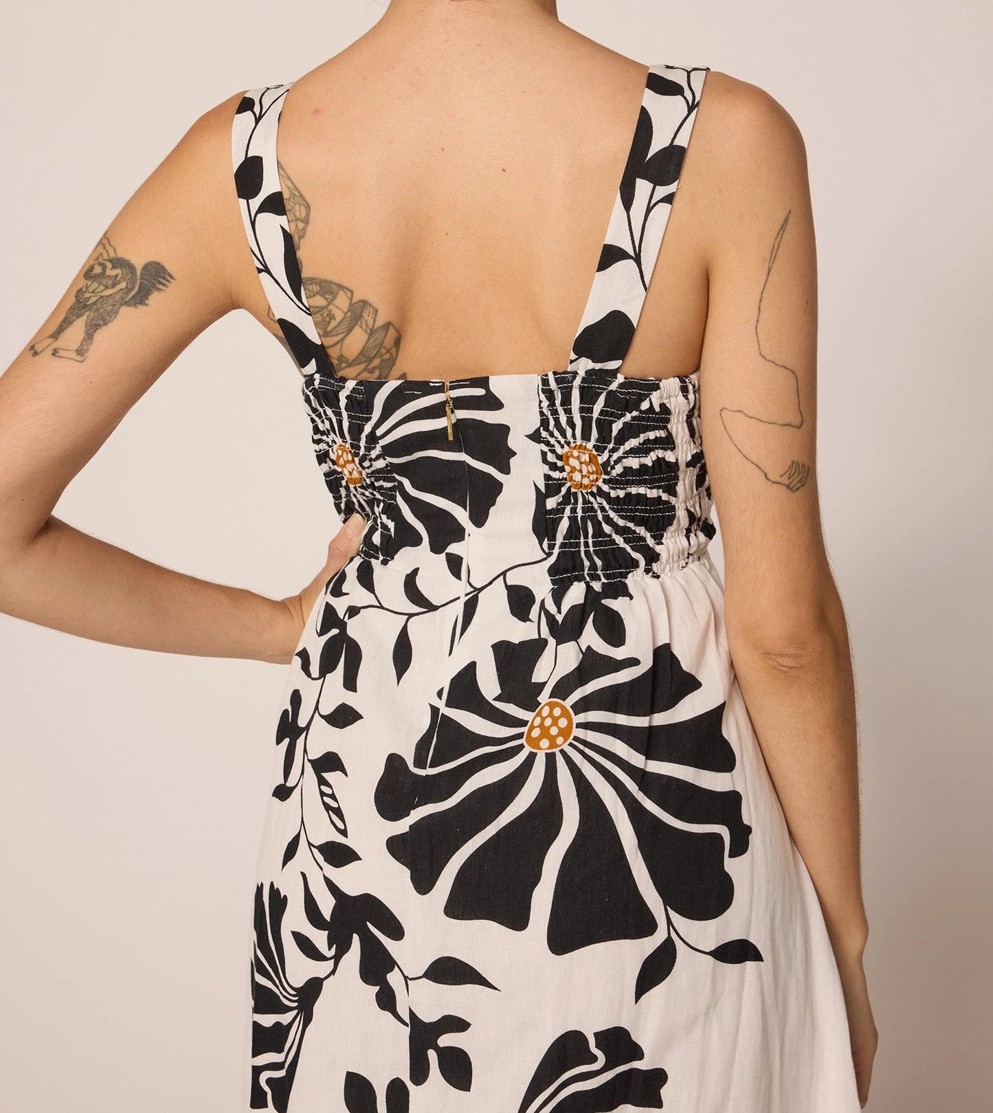 Rosalinda dress in Atropa Print by Cleobella