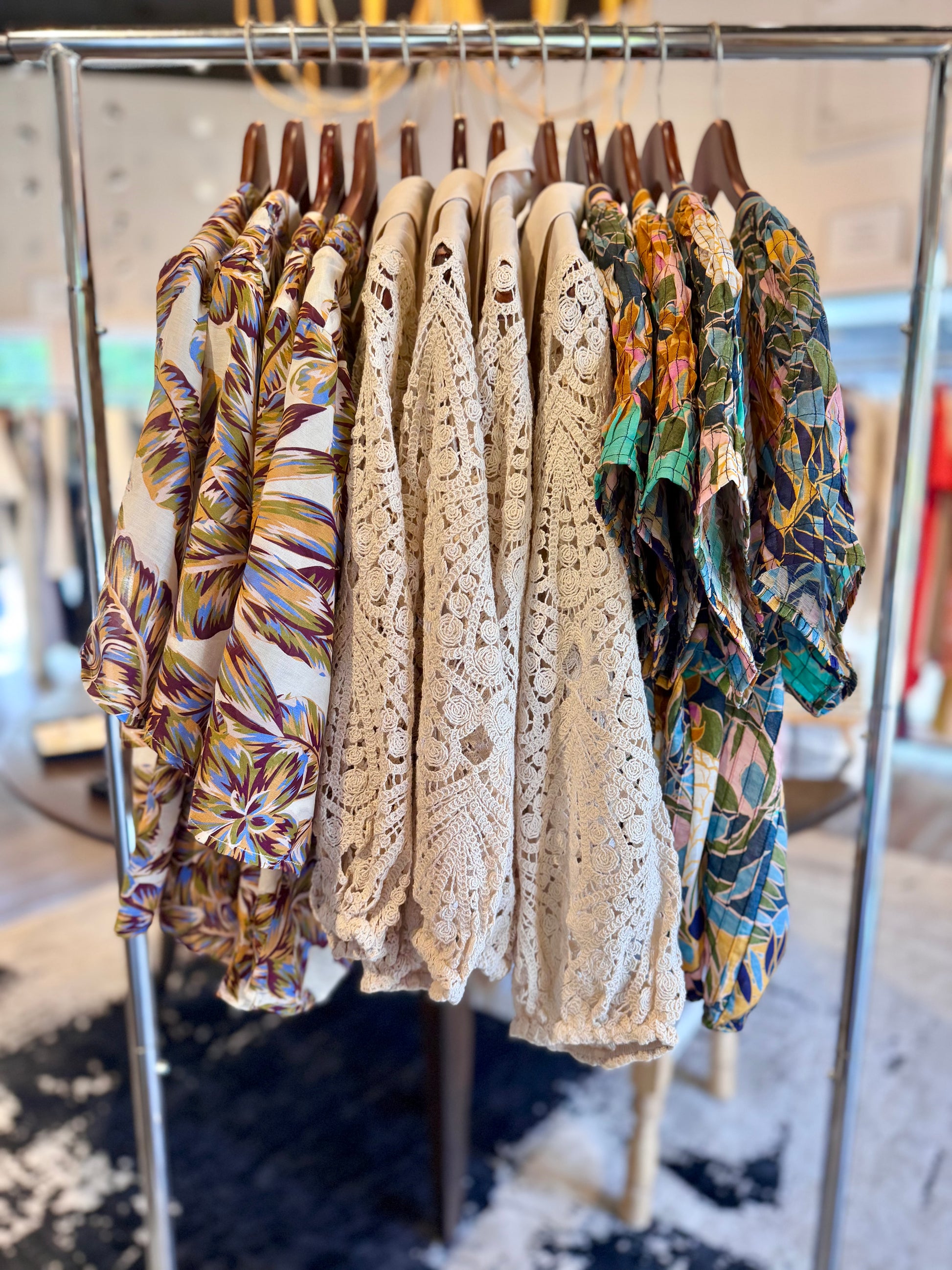 clothing rack image womens boutique greenville south carolina