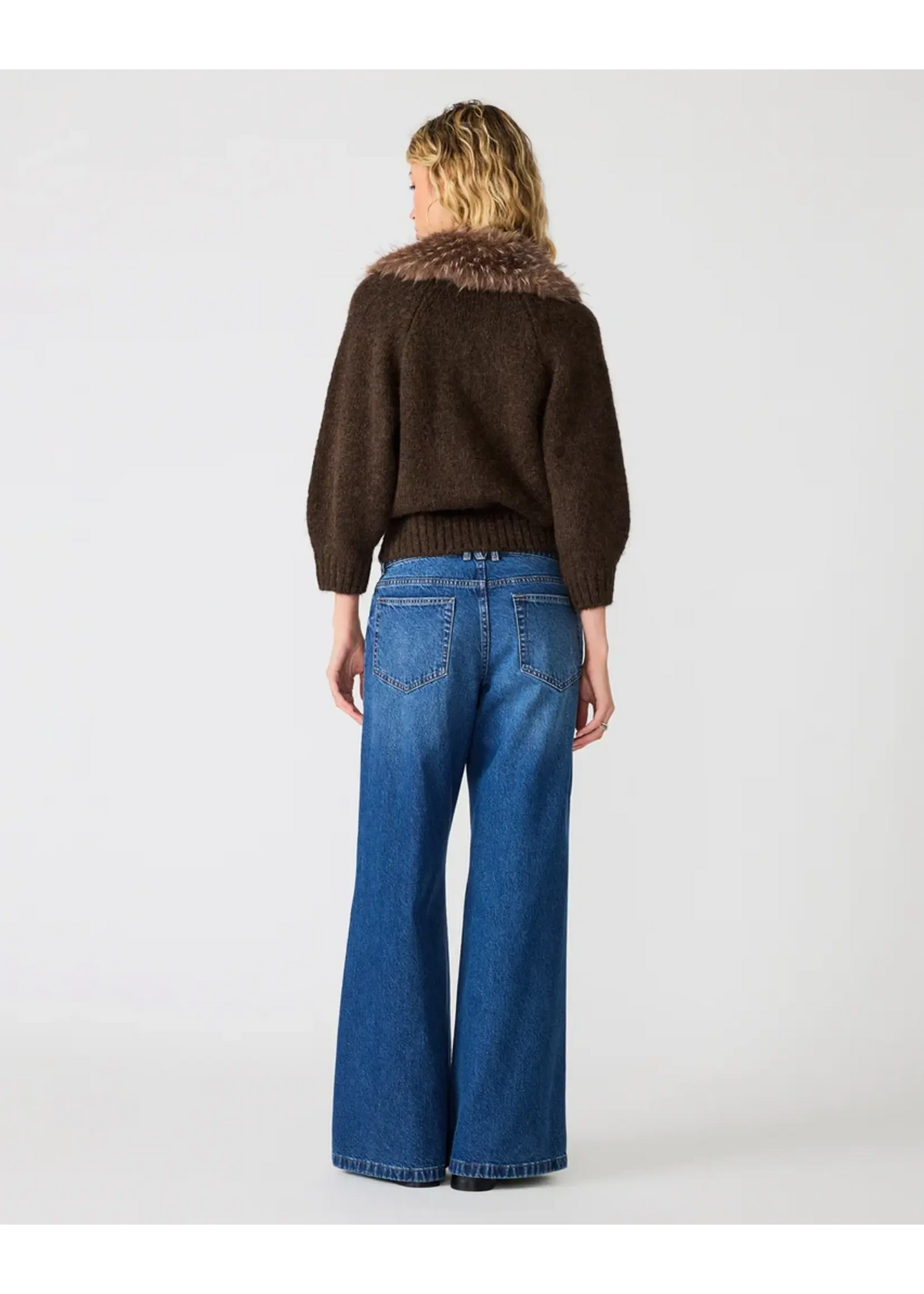 Odessa Sweater in dark espresso by Steve Madden