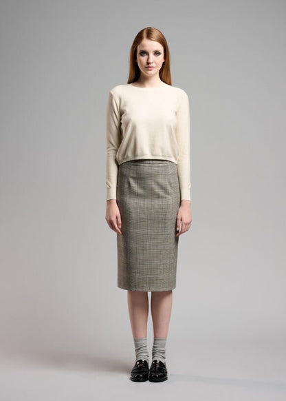 Sparkle Sweater in latte by B-YU