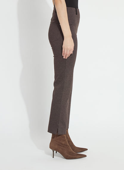 Baby Boot Ankle Pant in hairline stripe by Lysse
