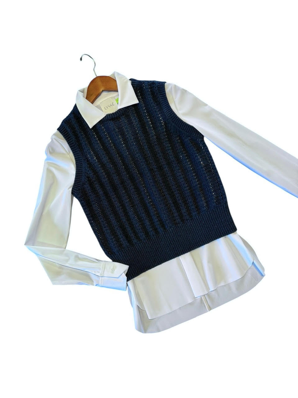 Embree Sweater Vest in Marine by Steve Madden