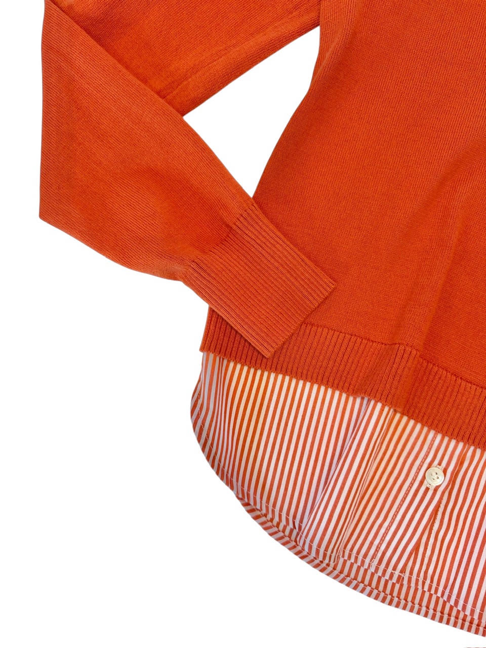 Long Sleeve 2Fer in sienna by J.Society